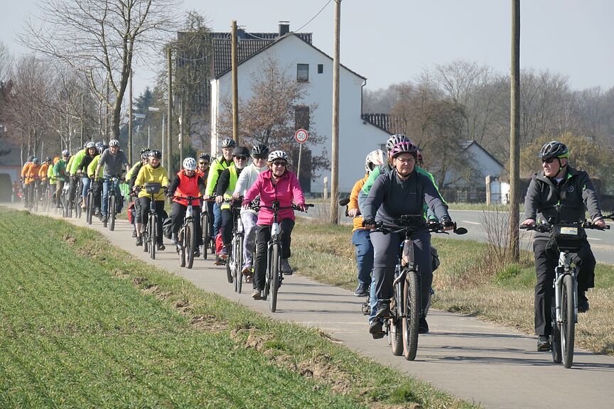 Auftakttour des ADFC Menden Auftakttour des ADFC Menden