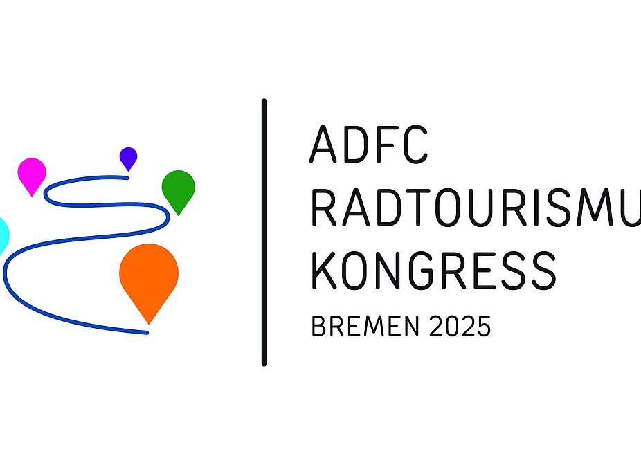 Logo ADFC-Radtourismuskongress 2025  Logo ADFC-Radtourismuskongress 2025